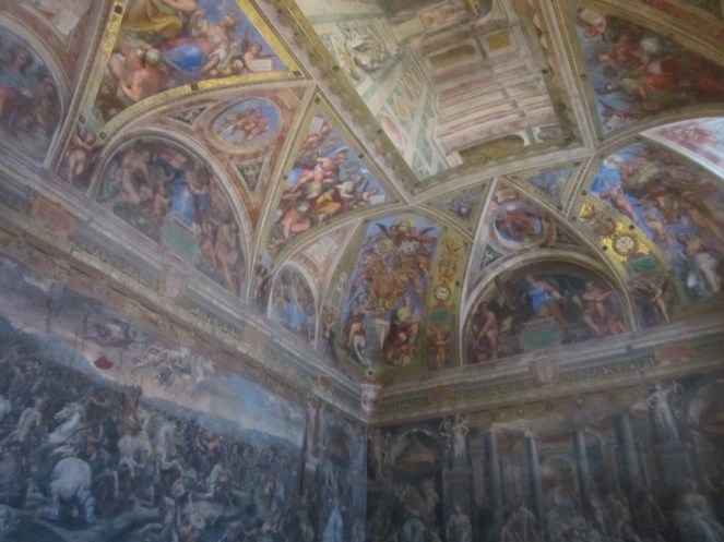 I mean...That's a CEILING - and not even the ceiling in the Sistine Chapel!